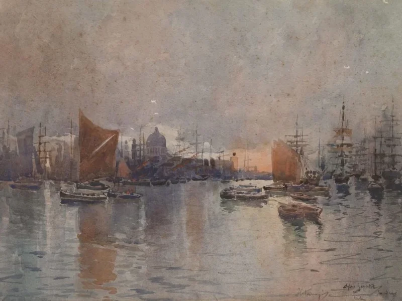 1864-Giuseppe Carozzi - in laguna